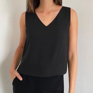 Babaton (Aritzia) Murphy Blouse in Black sz XS